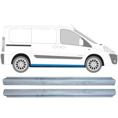 Painel de reparação da soleira para Peugeot Expert 2007-2016 / Esquerda+Direita / Conjunto 14115