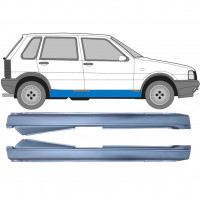 Painel de reparação da soleira para Fiat Uno 1983-2002 / Esquerda+Direita / Conjunto 9666