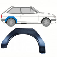 Painel de reparação do guarda-lamas traseiro para Ford Fiesta 1983-1989 / Direito 8749