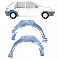 Painel de reparação do guarda-lamas traseiro para Ford Fiesta 1989-1995 / Esquerda+Direita / Conjunto 10526