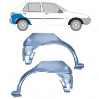 Painel de reparação do guarda-lamas traseiro para Ford Fiesta 1995-1999 / Esquerda+Direita / Conjunto 11023