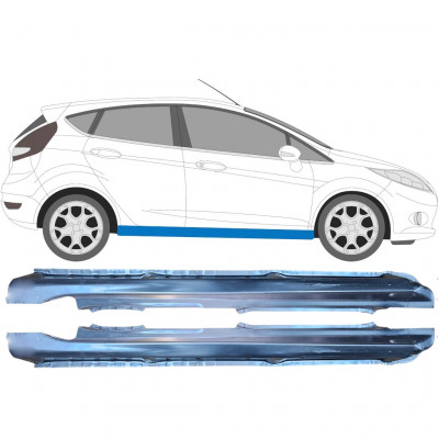 Soleira completa para Ford Fiesta 2008-2017 / Esquerda+Direita / Conjunto 10405