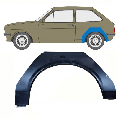 Painel de reparação do guarda-lamas traseiro para Ford Fiesta 1976-1983 / Esquerdo 10734