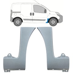 Painel de reparação do guarda-lamas dianteiro para Peugeot Bipper 2007-2017 / Esquerda+Direita 16946