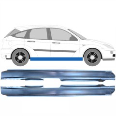 Soleira completa para Ford Focus 1998-2004 / Esquerda+Direita / Conjunto 9423