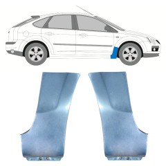 Painel de reparação do guarda-lamas dianteiro para Ford Focus 2004-2010 / Esquerda+Direita / Conjunto 9857