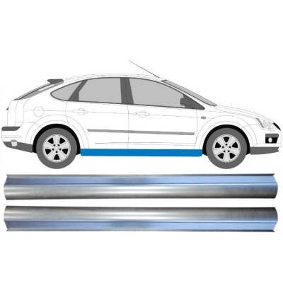 Painel de reparação da parte inferior da soleira para Ford Focus 2004-2010 / Esquerda+Direita / Conjunto 14829