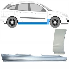 Soleira completa com reparação de guarda-lamas dianteiro para Ford Focus 1998-2004 / Direito / Conjunto 8733