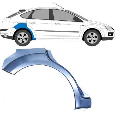 Painel de reparação do guarda-lamas traseiro para Ford Focus 2004-2011 / Direito /  5453