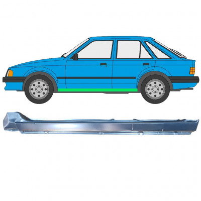 Soleira completa para Ford Escort 1980-1986 / Esquerdo 7819