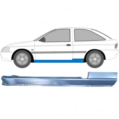 Soleira completa para Ford Escort 1995-2000 / Esquerdo 6615