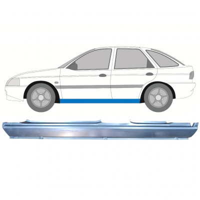 Soleira completa para Ford Escort 1995-2000 / Esquerdo 8989