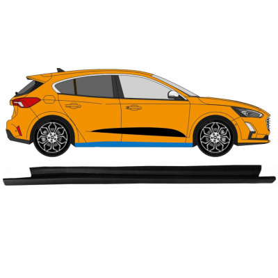 Soleira da porta para Ford Focus 2018- / Direito 7719