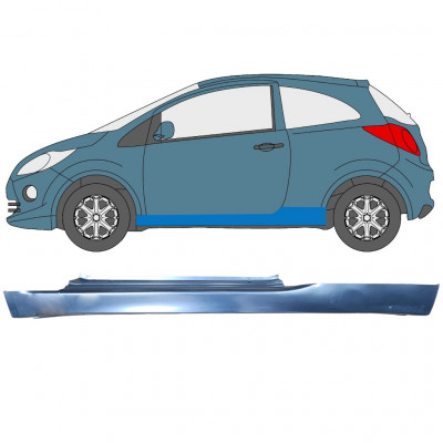 Painel de reparação da soleira para Ford KA 2008-2016 / Esquerdo 12043