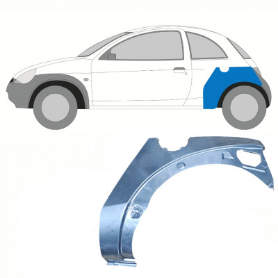 Painel de reparação do guarda-lamas traseiro para Ford KA 1996-2008 / Esquerdo 10770