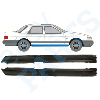 Soleira completa para Ford Sierra 1982-1993 / Esquerda+Direita / Conjunto 9774