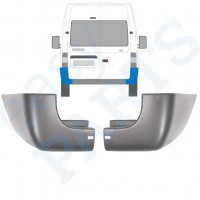 Canto do para-choque traseiro para Ford Transit 2006-2013 / Esquerda+Direita / Conjunto 9729