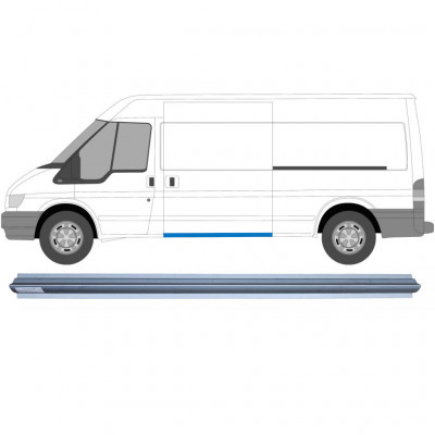 Painel de reparação da soleira da porta deslizante para Ford Transit 2000-2013 / MWB / LWB / Esquerda = Direita (simétrico) 5692