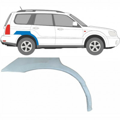 Painel de reparação do guarda-lamas traseiro para Subaru Forester Sg 2002-2008 / Direito 8825