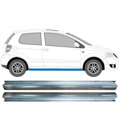 Painel de reparação da soleira para Volkswagen Fox 2005- / Esquerda+Direita / Conjunto 11326