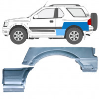 Painel de reparação do guarda-lamas traseiro para Opel Frontera B 1999-2002 / Esquerdo / Conjunto 12838
