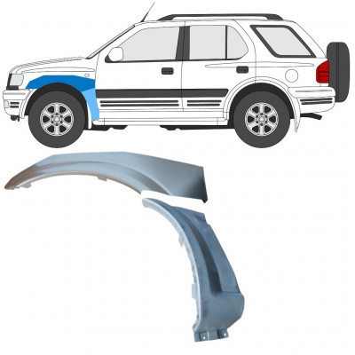 Painel de reparação do guarda-lamas dianteiro para Opel Frontera B 1999-2002 / Esquerdo / Conjunto 11203