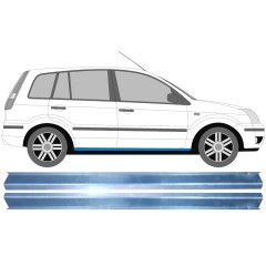 Painel de reparação da soleira para Ford Fusion 2002-2012 / Esquerda+Direita / Conjunto 11376
