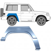 Painel de reparação do guarda-lamas traseiro para Hyundai Galloper 1991- / Direito /  6656