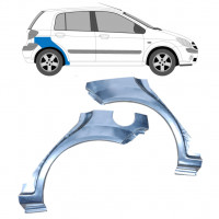 Painel de reparação do guarda-lamas traseiro para Hyundai Getz 2002-2010 / Esquerda+Direita / Conjunto 10531