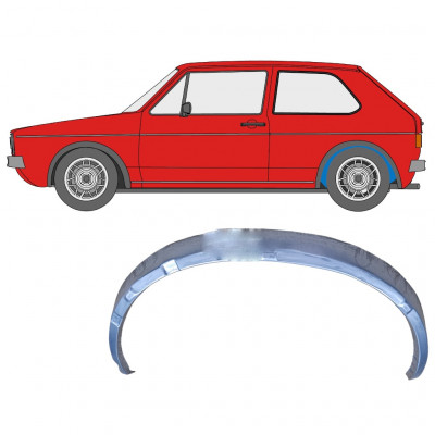 Painel de reparação interna do arco da roda traseira para VW Golf 1 1974- / Esquerdo 7843