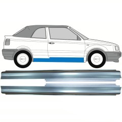 Painel de reparação da soleira para Volkswagen Golf 3 1991-1998 / Esquerda+Direita / CABRIO / Conjunto 10374
