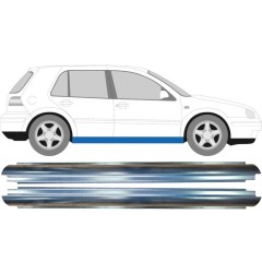 Painel de reparação da soleira para Volkswagen Golf 4 1997-2006 / Esquerda = Direita (simétrico) / Conjunto 10546