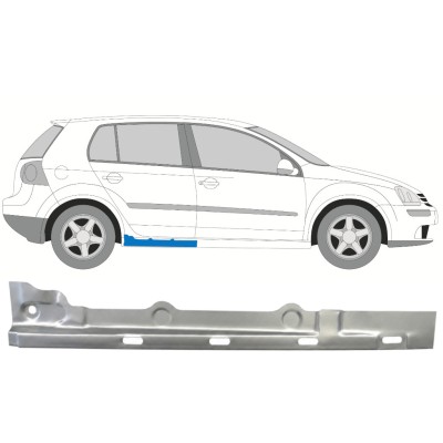 Painel de reparação interna da soleira para Volkswagen Golf 5 2003-2009 / Direito 7085