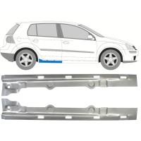 Painel de reparação interna da soleira para Volkswagen Golf 5 2003-2009 / Esquerda+Direita / Conjunto 9643