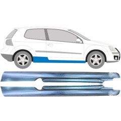 Soleira completa para Volkswagen Golf 5 2003-2009 / Esquerda+Direita / Conjunto 9231