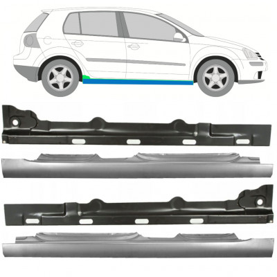 Painel de reparação interna e externa da soleira para VW Golf 5 2003-2009 / Conjunto 11140