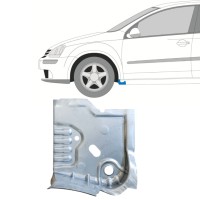 Painel de reparação do acabamento da soleira para Volkswagen Golf 5 2003-2009 / Esquerdo 14907 Painel de reparação do acabamento da soleira para Volkswagen Golf 5 2003-2009 / Esquerdo 14907