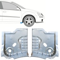 Painel de reparação do acabamento da soleira para Volkswagen Golf 5 2003-2009 / Esquerda+Direita / Conjunto 14909 Painel de reparação do acabamento da soleira para Volkswagen Golf 5 2003-2009 / Esquerda+Direita / Conjunto 14909