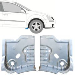 Painel de reparação do acabamento da soleira para Volkswagen Golf 5 2003-2009 / Esquerda+Direita / Conjunto 14909