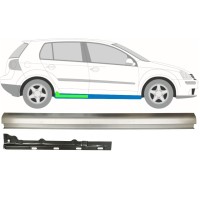 Painel de reparação interna e externa da soleira para Volkswagen Golf 5 2003-2009 / Direito / Conjunto 11708
