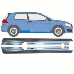 Soleira completa para Volkswagen Golf 6 2008-2013 / Esquerda+Direita / Conjunto 10341