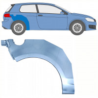 Painel de reparação do guarda-lamas traseiro para VW Golf 6 2008-2014 / Direito 8387