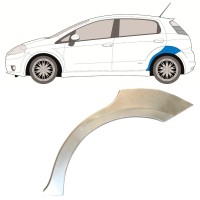 Painel de reparação do guarda-lamas traseiro para Fiat Grande Punto Evo 2005- / Esquerdo 14760