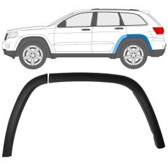 Moldura lateral do guarda-lamas traseiro para Jeep Grand Cherokee 2010-2021 / Esquerdo / Conjunto 12951