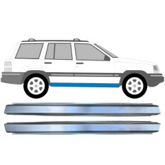 Painel de reparação da soleira para Jeep Grand Cherokee 1993-1998 / Esquerda = Direita (simétrico) / Conjunto 9579