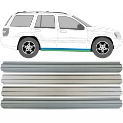 Painel de reparação interna e externa da soleira para Jeep Grand Cherokee 1998-2005 / Esquerda+Direita / Conjunto 9482