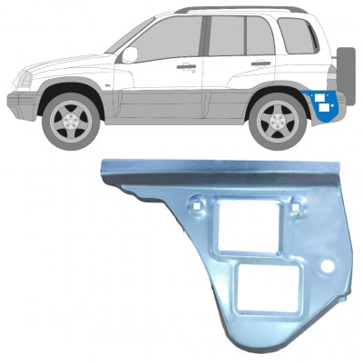 Painel de reparação do guarda-lamas traseiro para Suzuki Grand Vitara 1997-2005 / Esquerdo 11693