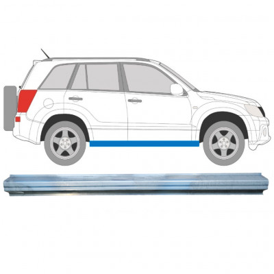 Painel de reparação da soleira para Suzuki Grand Vitara 2005-2012 / Esquerda = Direita (simétrico) 8897