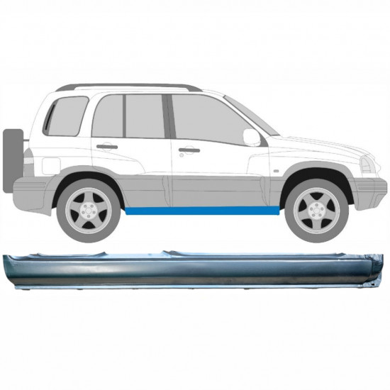 Soleira completa para Suzuki Grand Vitara 1997-2005 / Direito 5089