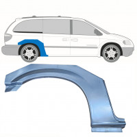 Painel de reparação do guarda-lamas traseiro para Chrysler Grand Voyager 2000-2008 / Direito 8611